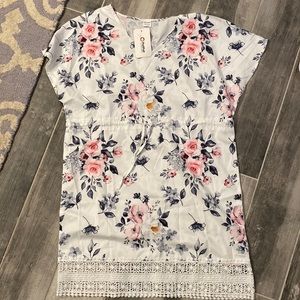 Womens one piece swimsuit cover up